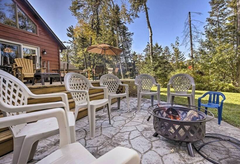 Elcho Escape W/ Private Dock On Post Lake!