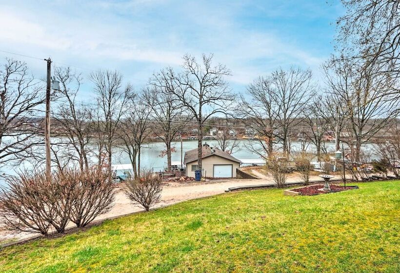 8 Mi To Beach: Lake View Haven In Linn Creek!