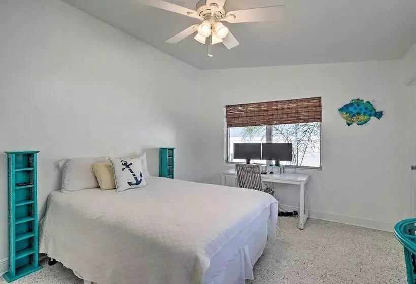 Palm City Canalfront Home W/ Boat Dock & Fire Pit!