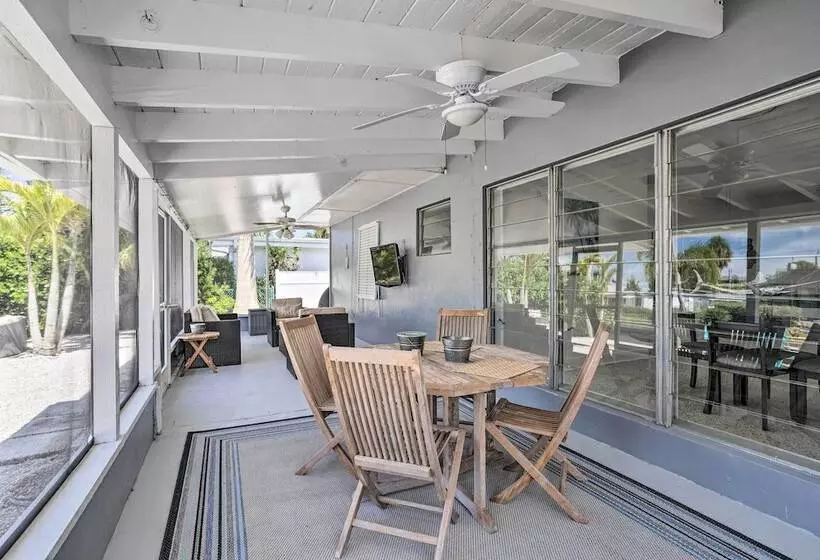 Palm City Canalfront Home W/ Boat Dock & Fire Pit!