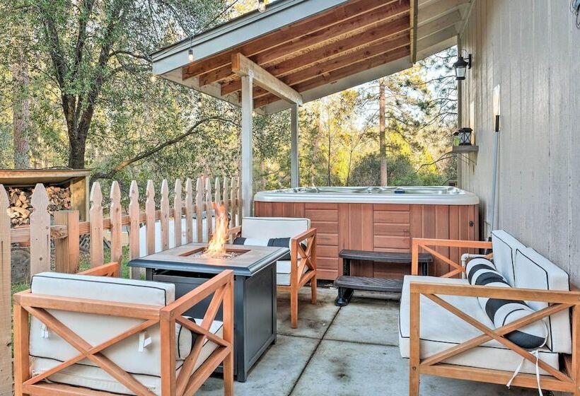 Lakeside Groveland Home W/ Hot Tub, Near Yosemite