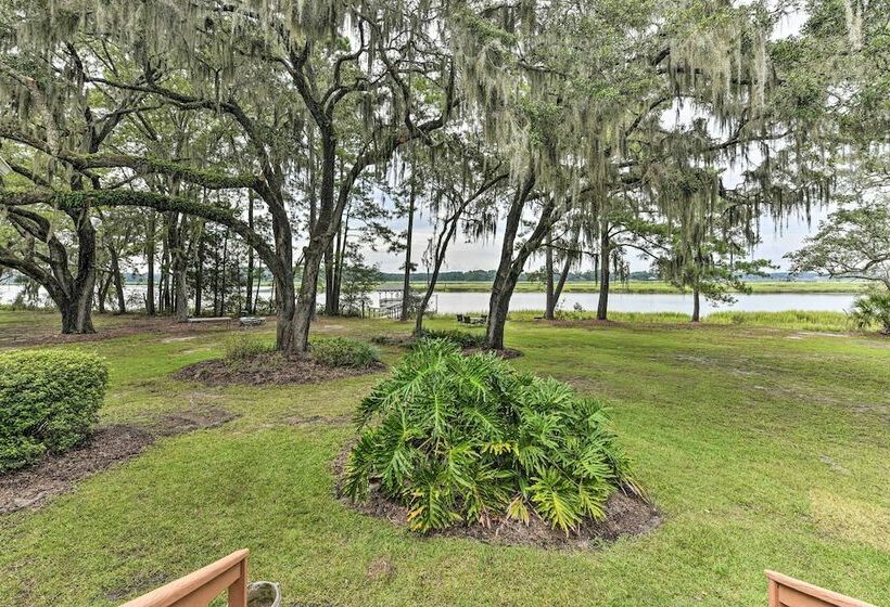Waterfront Home W/ Shared Dock On Okatie River