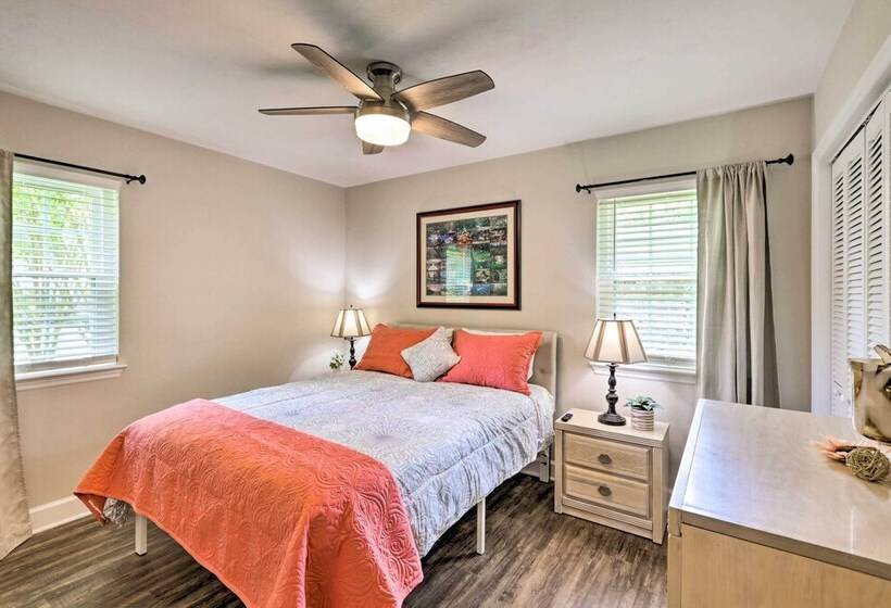 ~ 8 Mi To Fsu: Bright Tallahassee Retreat!