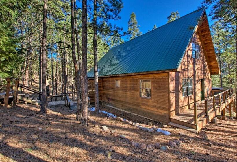 Family Cabin W/ Hot Tub: 1 Mi To Angel Fire Resort