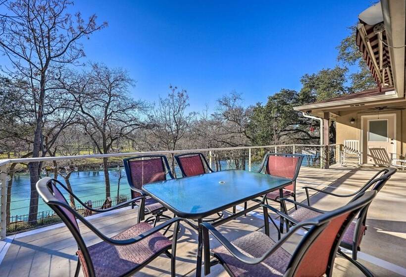Pet Friendly Seguin Retreat W/ Deck & River Views!