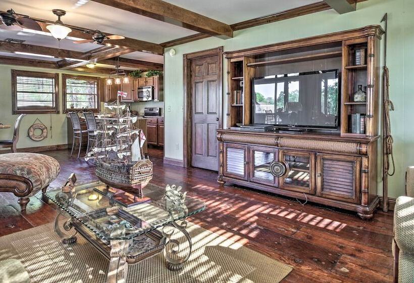 Waterfront Astor Studio Cabin W/ Private Boat Dock