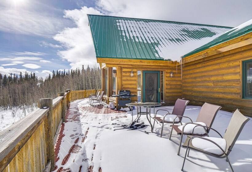 Spacious Fairplay Log Home W/ Patio & Fire Pit!