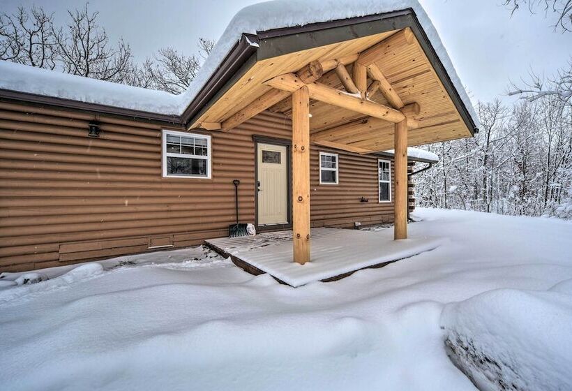 Frederic Lakefront Retreat W/ Dock & Patio!