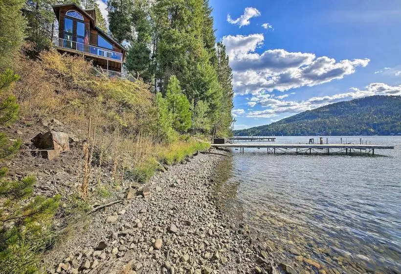 Lake Pend Oreille Home W/dock & Paddle Boards
