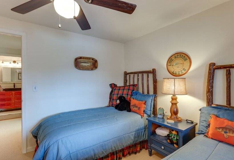 Nantahala Lake Family Home W/ Private Dock & Views