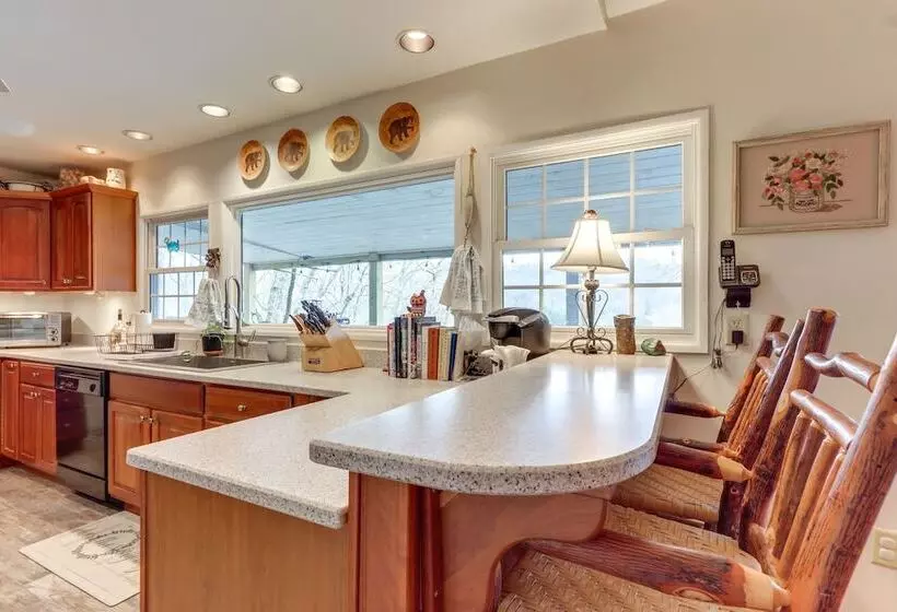 Nantahala Lake Family Home W/ Private Dock & Views