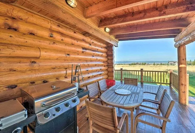 Stunning Driggs Retreat W/ Private Hot Tub & Pond!