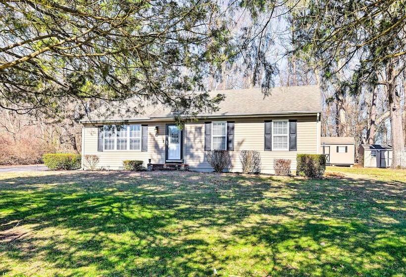 Tranquil Delmar Home ~ 7 Mi To Salisbury!
