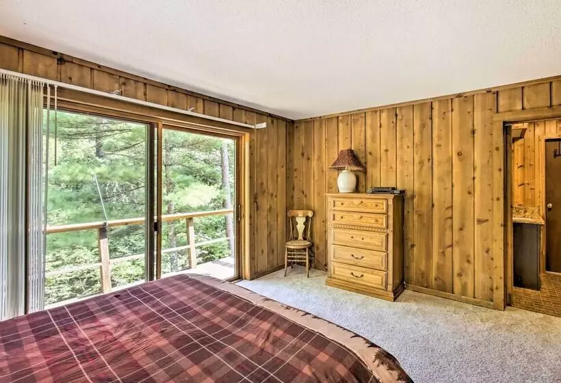 Tranquil Riverside Home W/ Wraparound Deck & Views