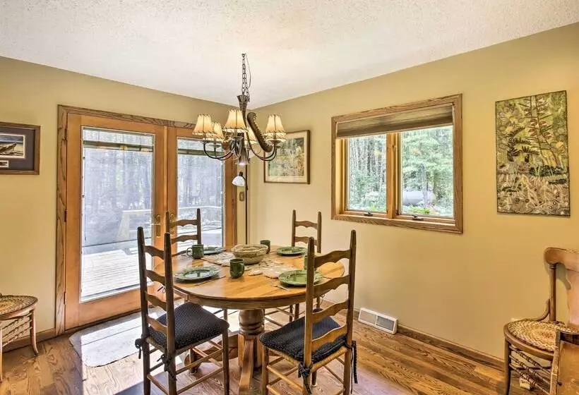 Tranquil Riverside Home W/ Wraparound Deck & Views