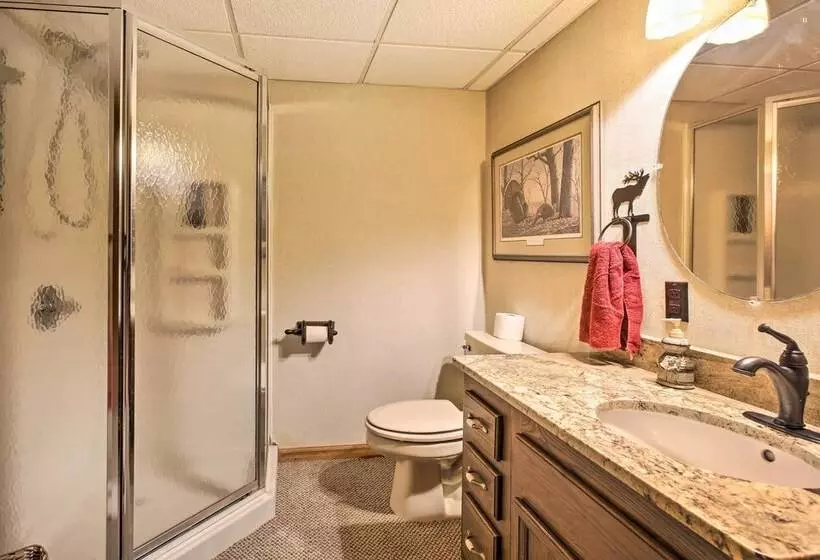 Tranquil Riverside Home W/ Wraparound Deck & Views