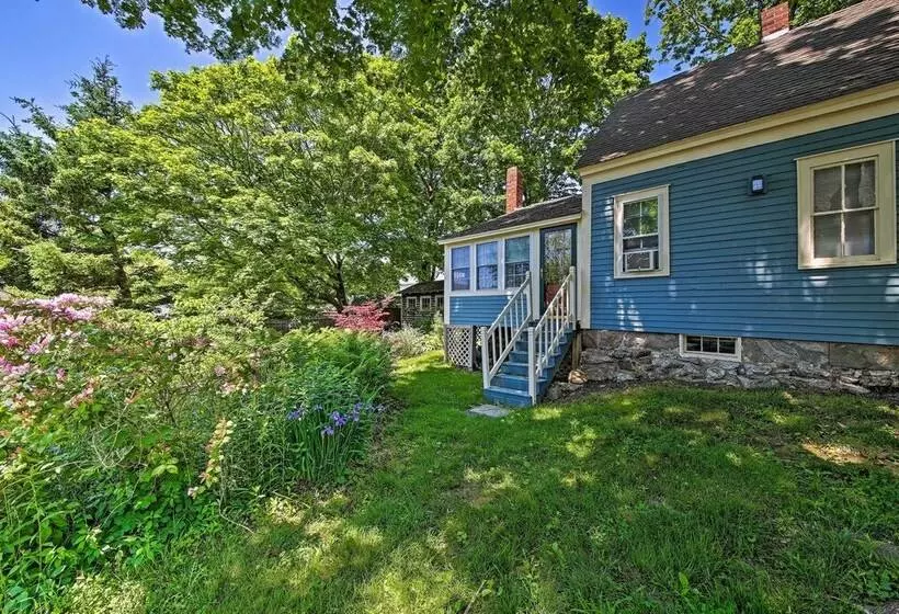 Charming Cottage W/ Patio, Walk To Boothbay Harbor