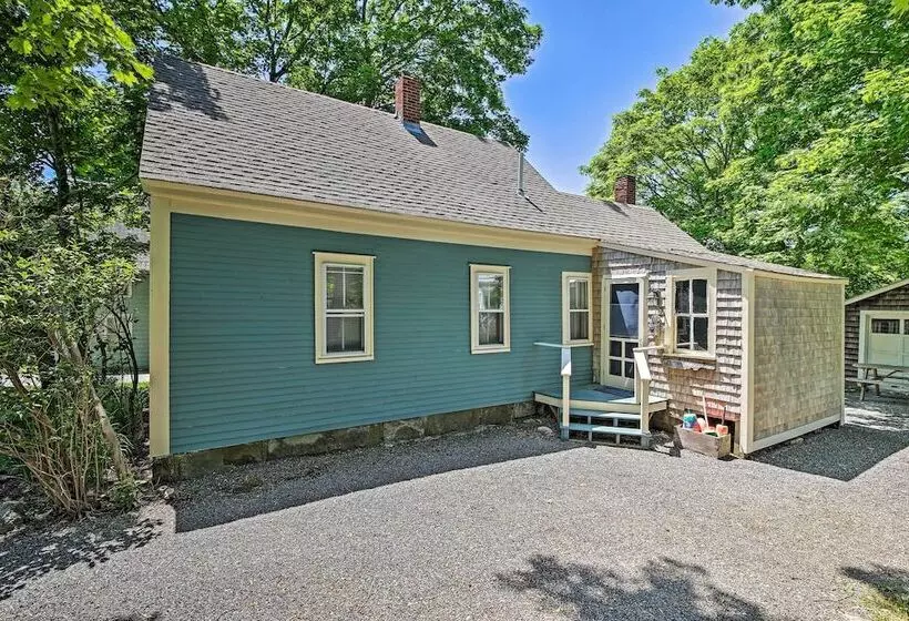 Charming Cottage W/ Patio, Walk To Boothbay Harbor