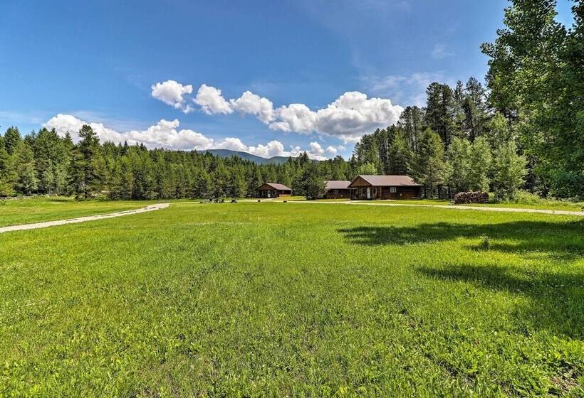 Custom Cabin W/ Grill & Fire Pit: 7 Mi To Glacier!