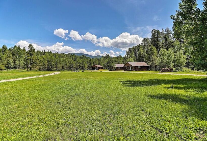 Custom Cabin W/ Grill & Fire Pit: 7 Mi To Glacier!