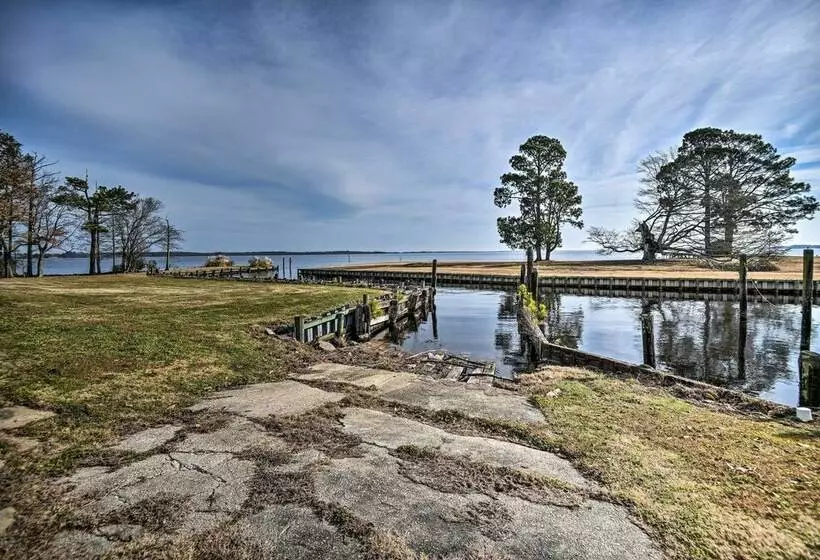 Riverfront Elizabeth City Retreat W/ Yard!