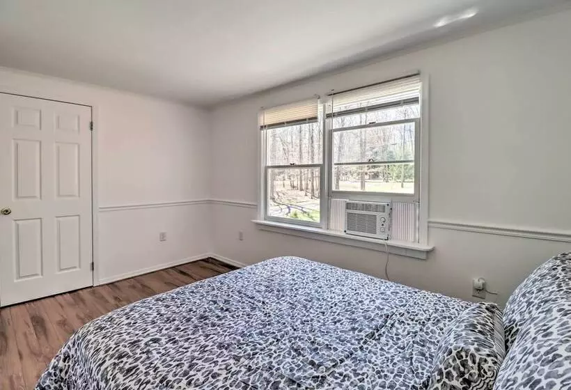 Sleek Albrightsville Home W/ Deck, Game Room