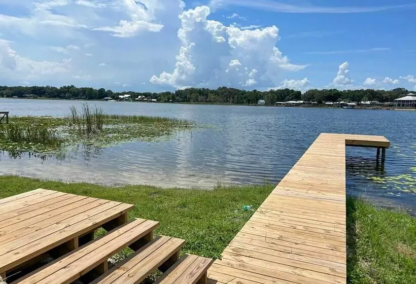 Private Dock + Grill: Sunny Lake Weir Retreat!