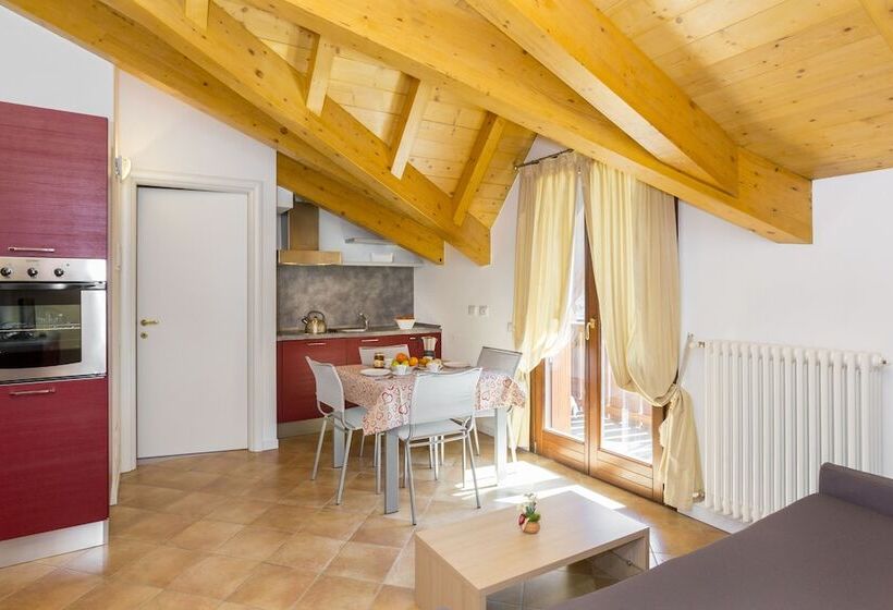 ホテル Residence Rta La Rosa Delle Dolomiti