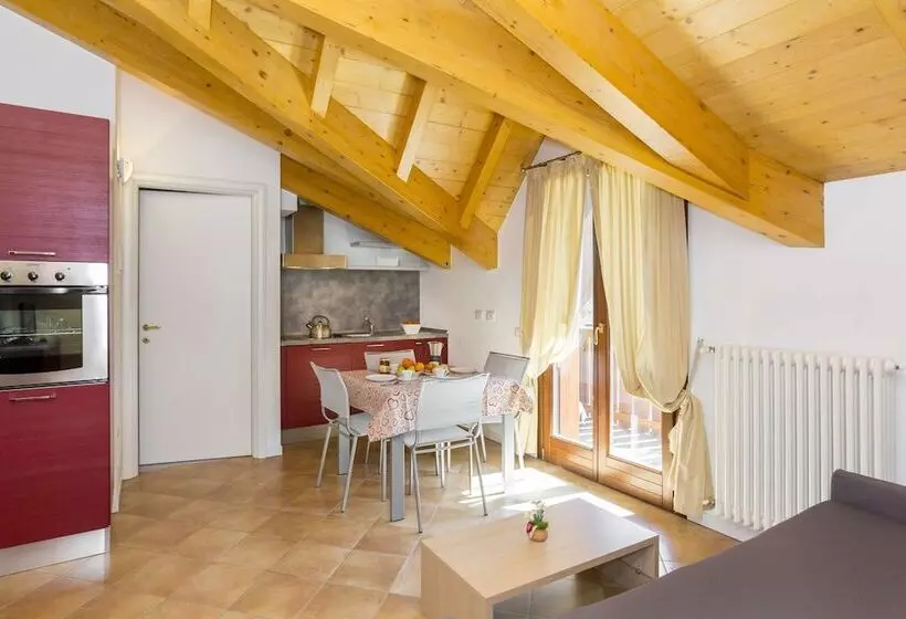 ホテル Residence Rta La Rosa Delle Dolomiti