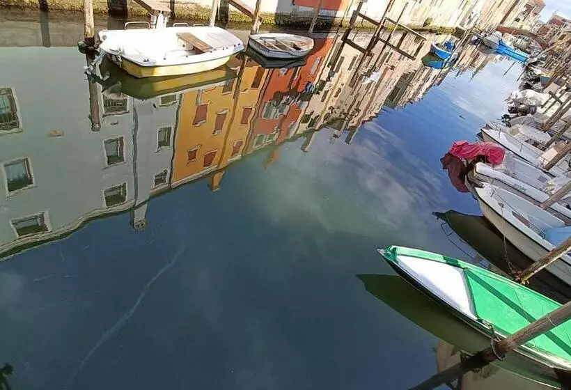ペンション Casa Cuccagna Chioggia   Vista Canal Vena