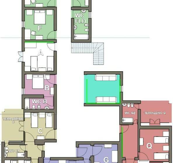 カプセルホテル B&b Moma Roof Garden