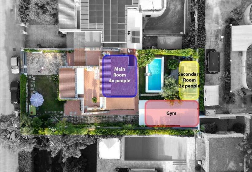 بنسيون Villa Eden   Wellness Oasis With Pool And Gym