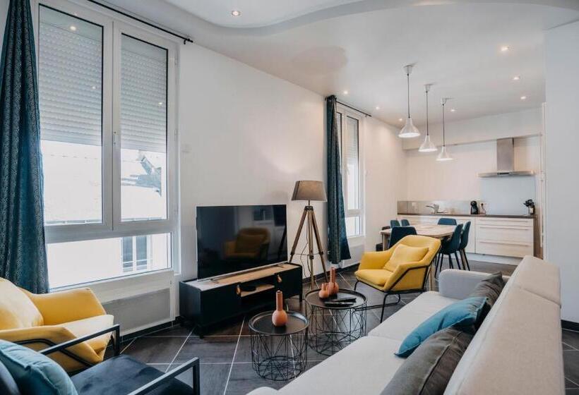 פנסיון Coeur De Ville #h2 Central & Cosy Logement Partagé Chambre Privée