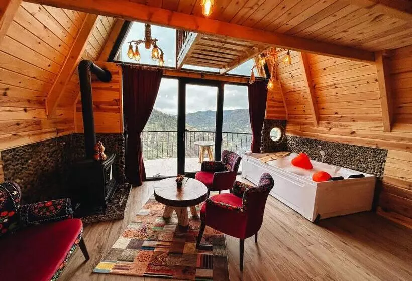 Aamiaismajoitus (B&B) Obilaz Dağ Evleri