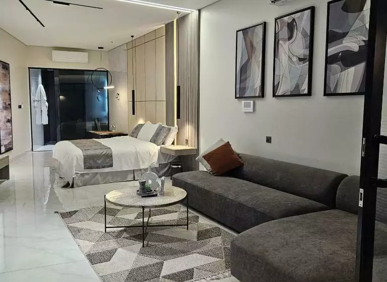 ペンション شاليهات لفيف الفندقية