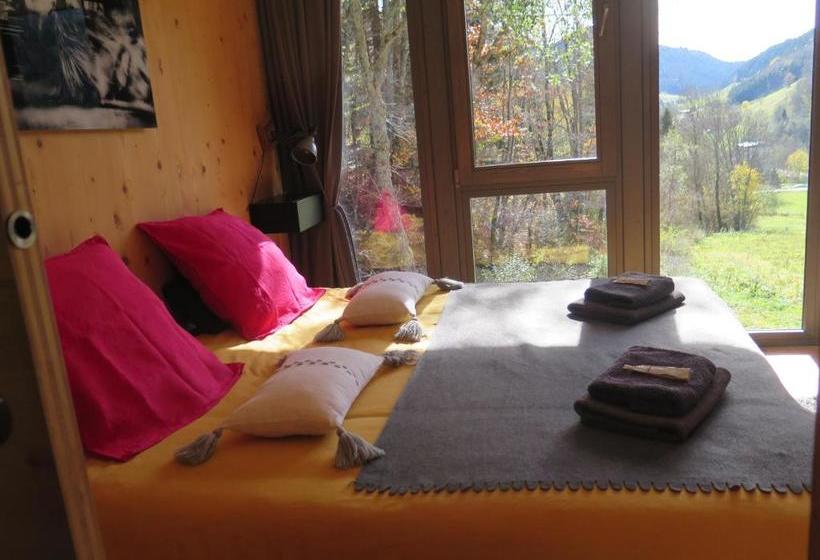 ベッドアンドブレックファースト Le Chalet Du Blanc Spa Yoga