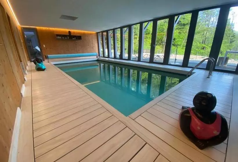 ベッドアンドブレックファースト Le Chalet Du Blanc Spa Yoga