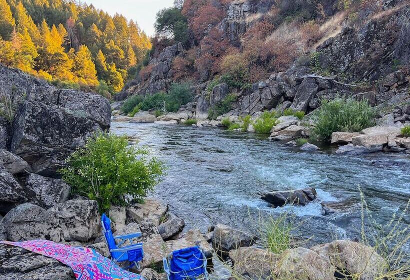 Meadow Vista Mountain Escape W/ River Views!