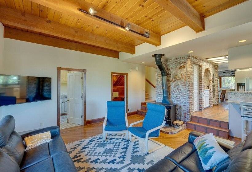 Meadow Vista Mountain Escape W/ River Views!