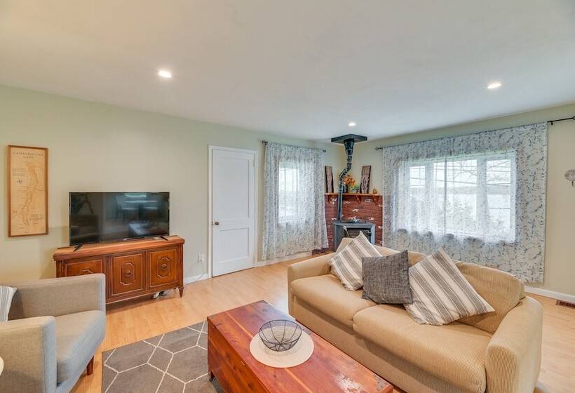 Charming Canandaigua Lake House W/ Deck & Views!