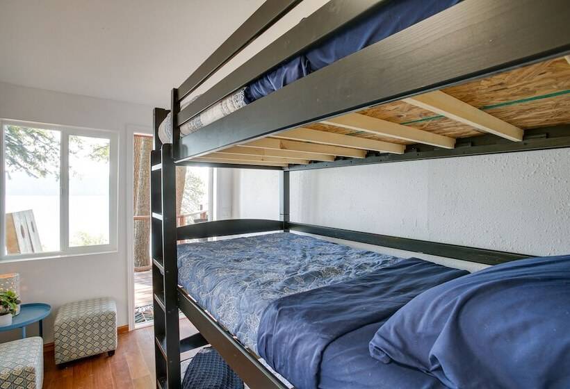 Lakefront Bliss: Coeur D Alene Cabin W/ Dock!