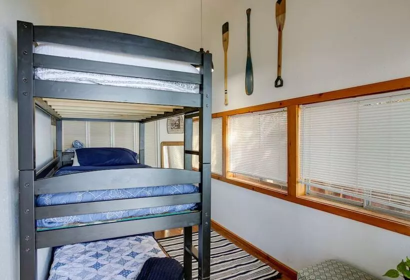 Lakefront Bliss: Coeur D Alene Cabin W/ Dock!