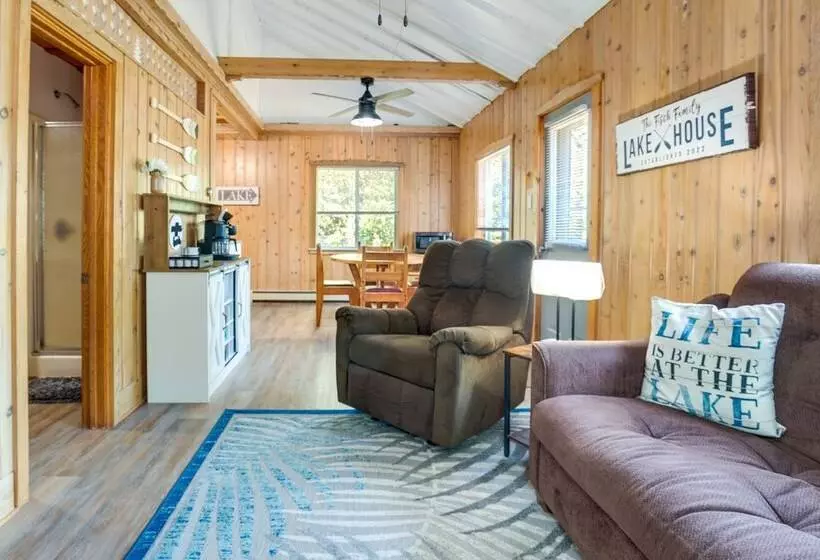 Lakefront Marenisco Cabin W/ Private Dock!