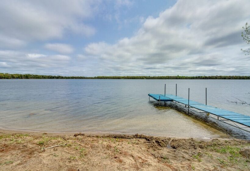 Minnesota Cabin W/ Deck & Private Beach