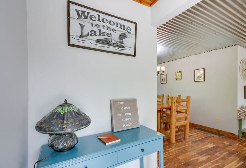 Minnesota Cabin W/ Deck & Private Beach