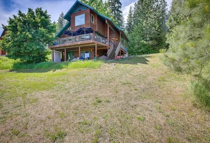 ~ 10 Mi To Newport: Pend Oreille Riverfront Cabin