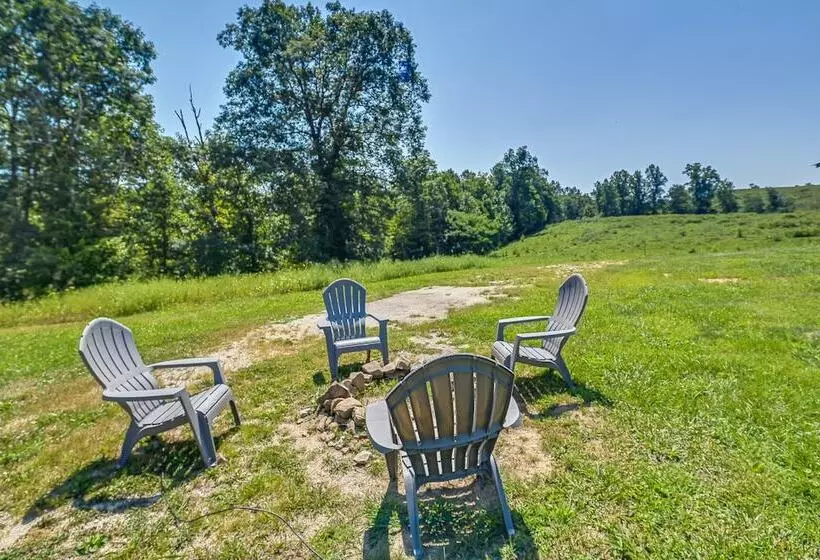 Secluded Campton Cabin W/ Views & Cozy Fireplace!