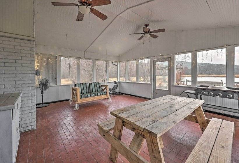 Deck & Views: Spacious Lake House Escape