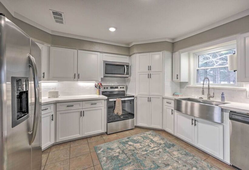 Deck & Views: Spacious Lake House Escape