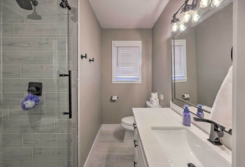 Deck & Views: Spacious Lake House Escape